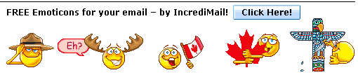 Free Emoticons for your email - By IncrediMail! Click Here!